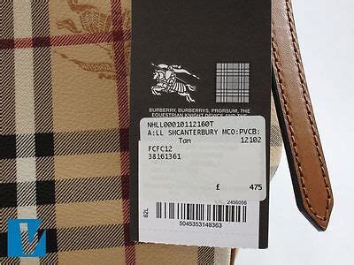 burberry authentication check|is burberry blue label authentic.